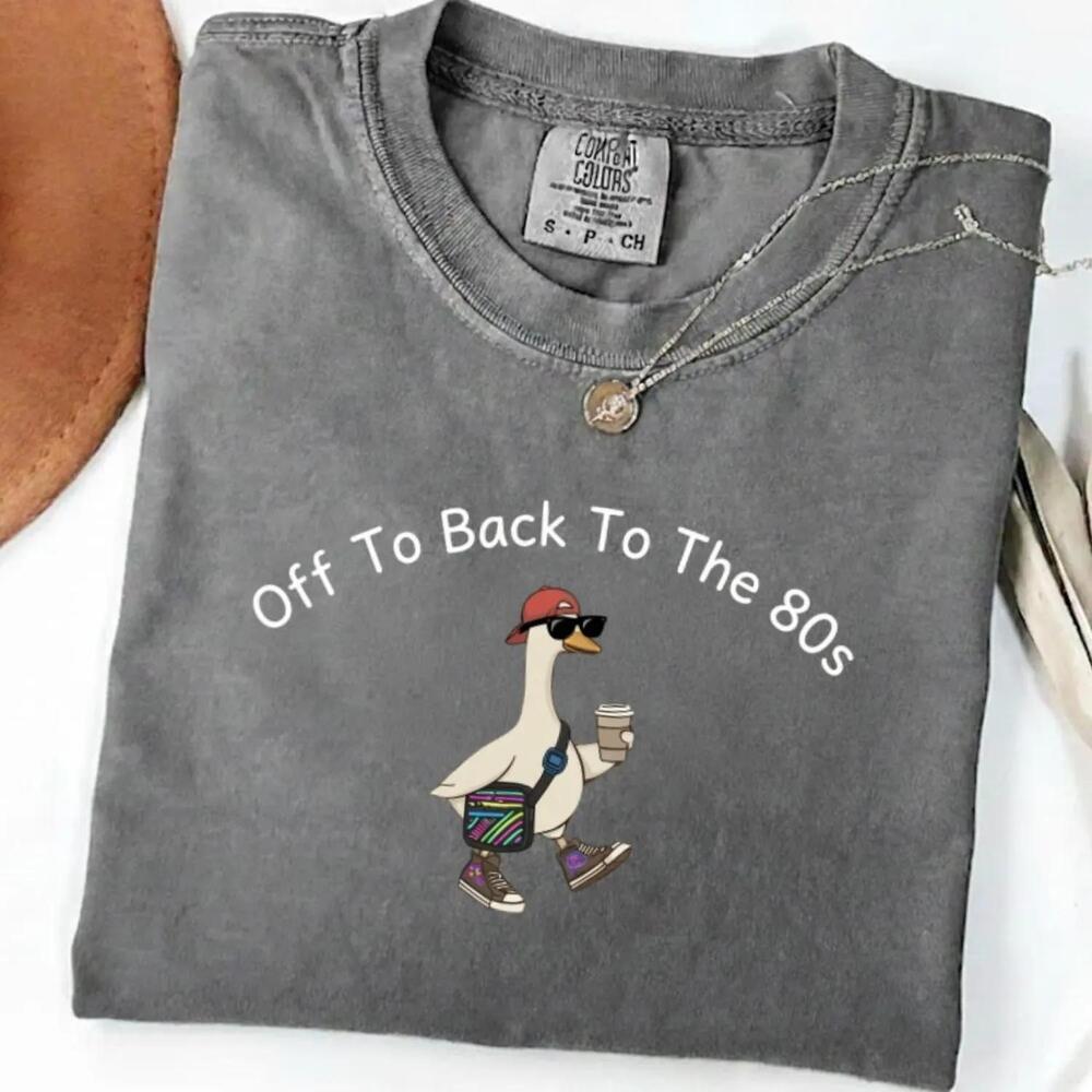 Gen X Back To The 80s Funny Goose T Shirt